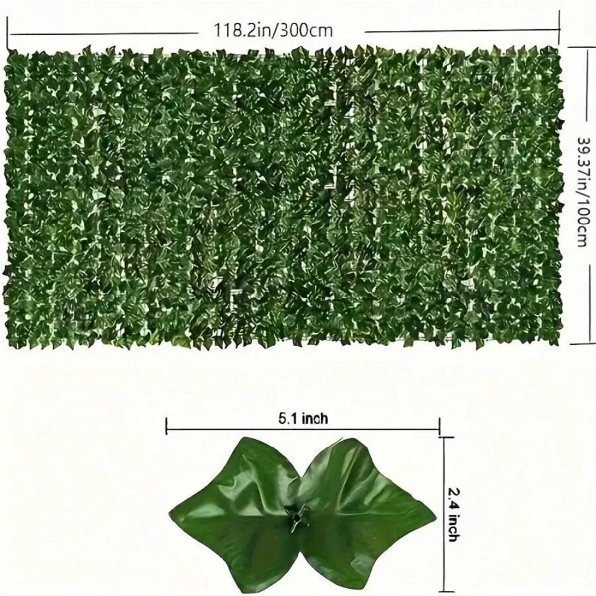 CACHE CLOTURE VEGETAL ARTIFICIEL