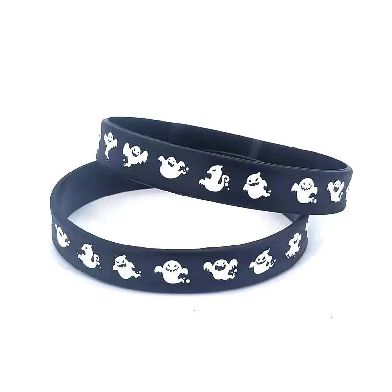 LOT BRACELETS SILICONE HALLOWEEN