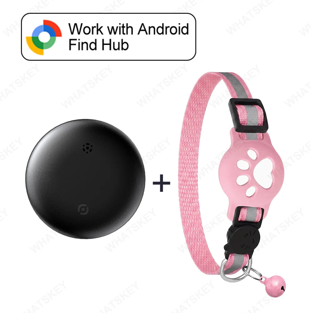 COLLIER GPS POUR CHAT ( compatible android)
