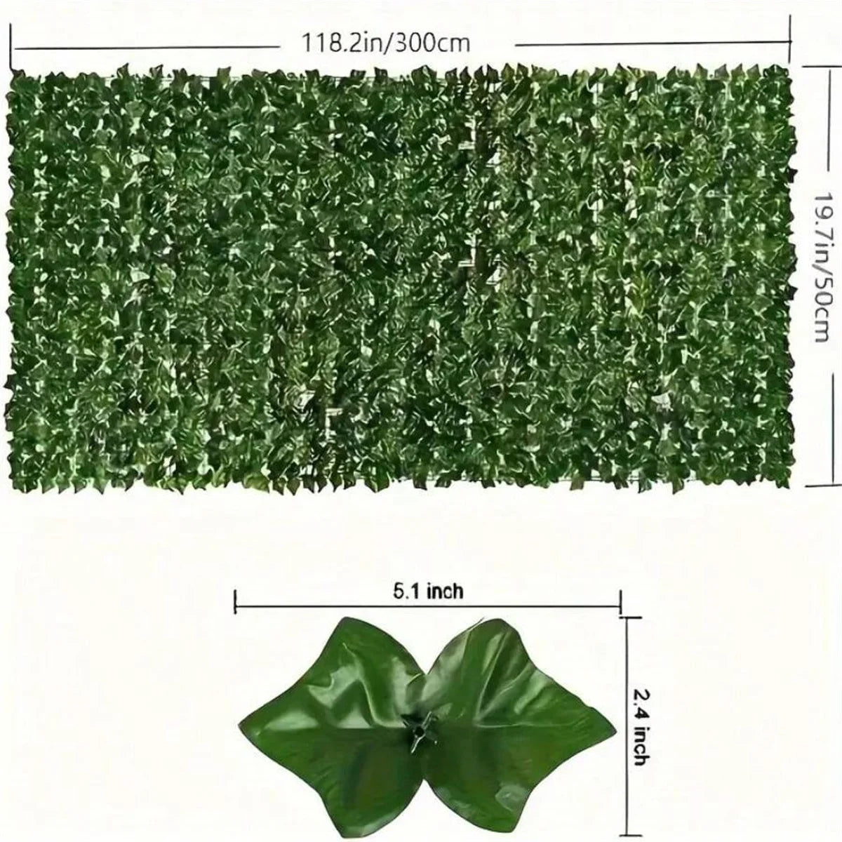 CACHE CLOTURE VEGETAL ARTIFICIEL