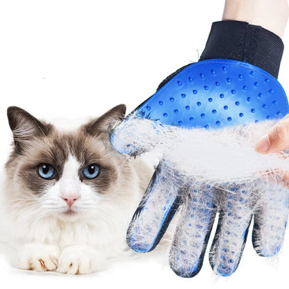 GANT DE MASSAGE ET TOILETTAGE ANIMAUX