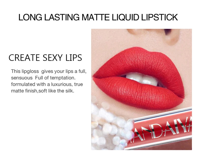 COFFRET 6 LIPSTICKS MAT