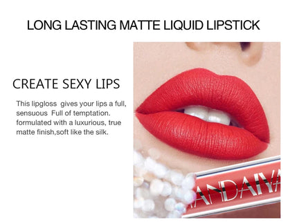COFFRET 6 LIPSTICKS MAT