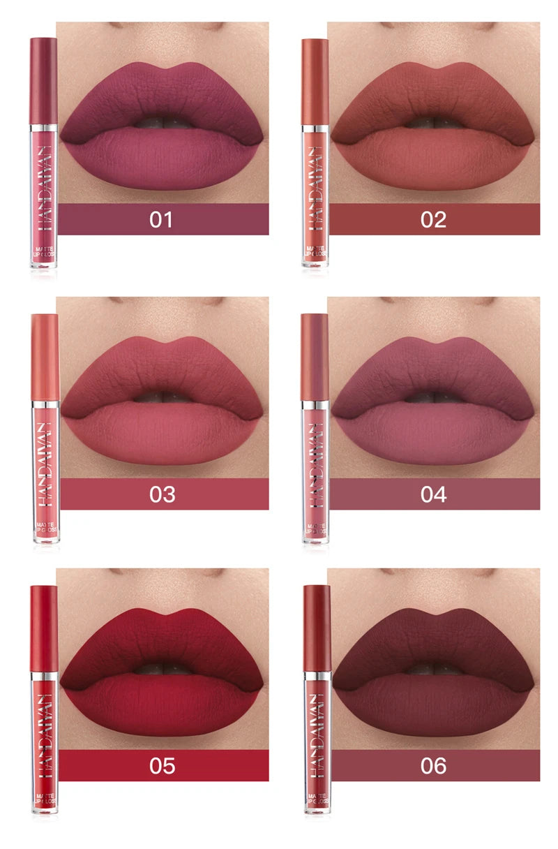 COFFRET 6 LIPSTICKS MAT