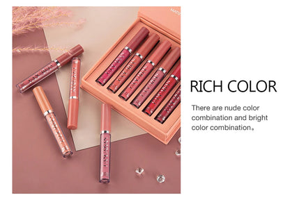 COFFRET 6 LIPSTICKS MAT
