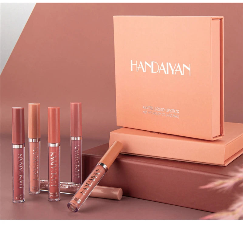 COFFRET 6 LIPSTICKS MAT