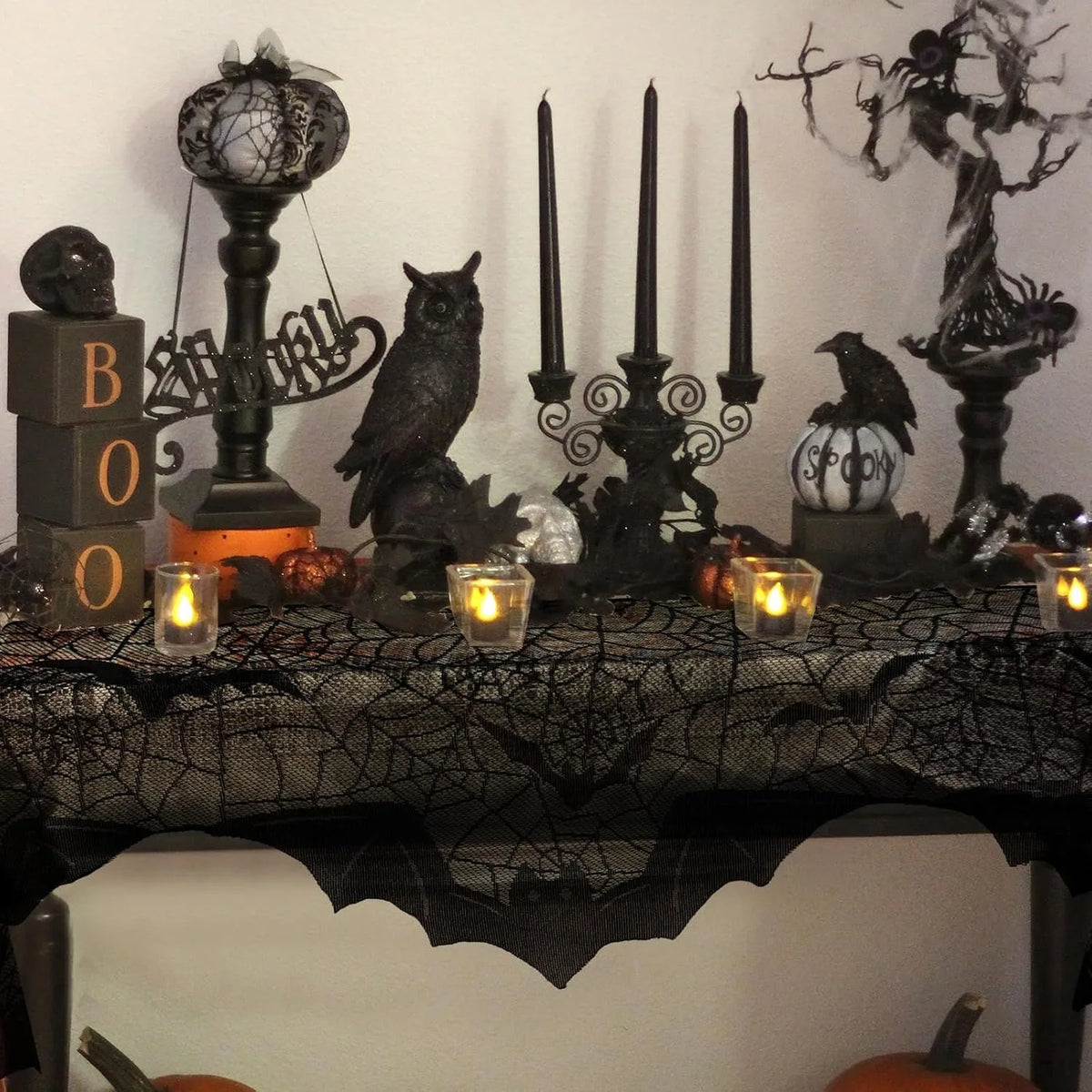 DECORATION TOILE D ARAIGNEE