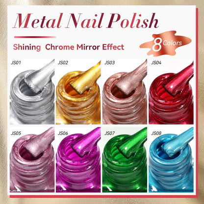 VERNIS METALLIQUE ( pas gel)