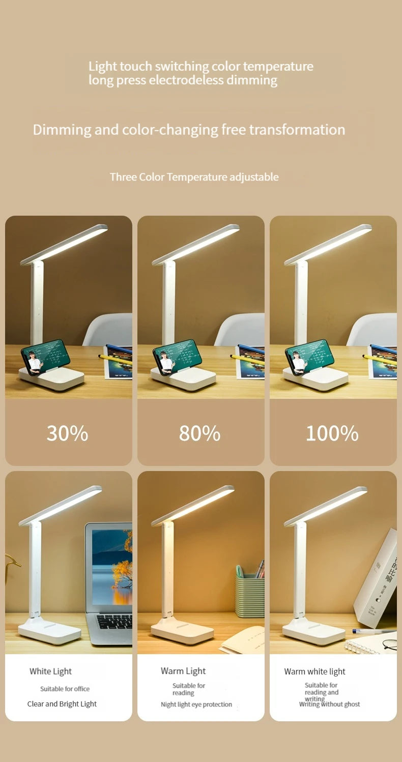LAMPE DE BUREAU PLIABLE