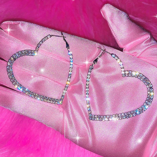 BOUCLES D 'OREILLES COEUR CREOLE