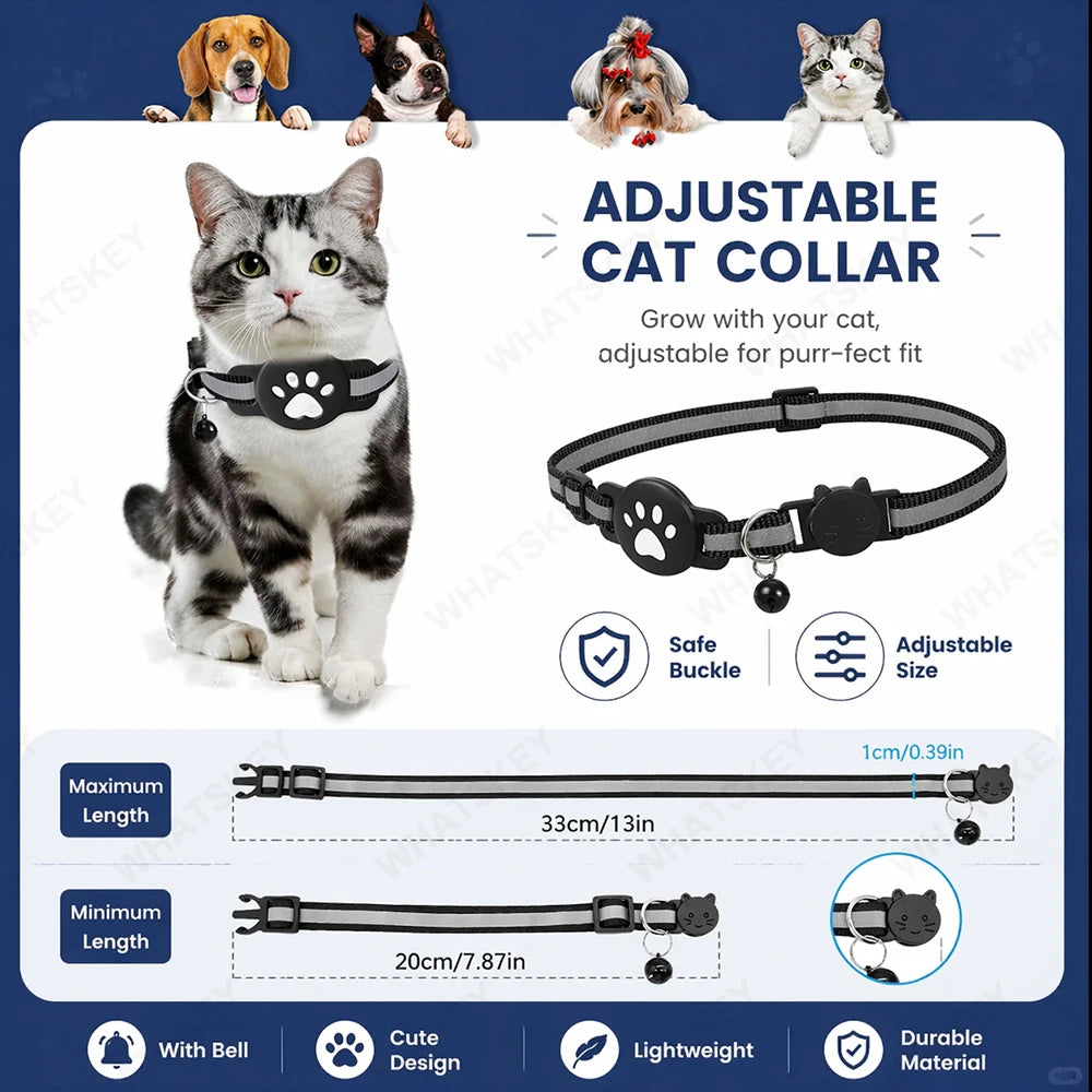 COLLIER GPS POUR CHAT ( compatible android)