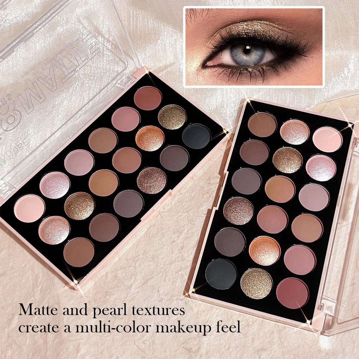 PALETTE FARD A PAUPIERE PAILLETTES