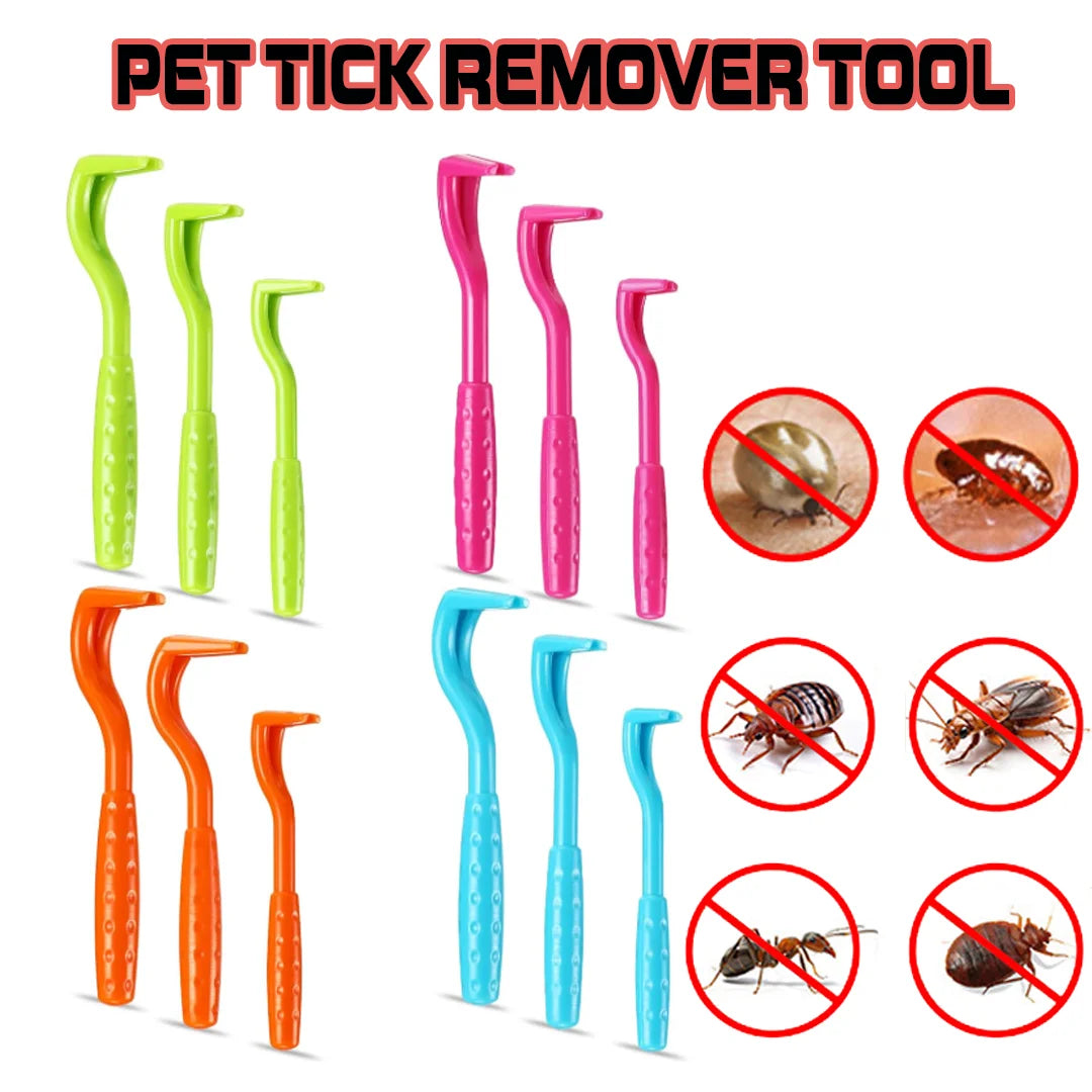 PINCE A TIQUES POUR ANIMAUX (x3)