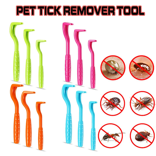 PINCE A TIQUES POUR ANIMAUX (x3)