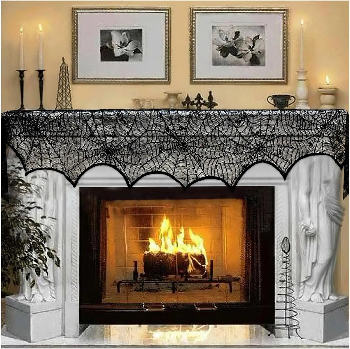 DECORATION TOILE D ARAIGNEE