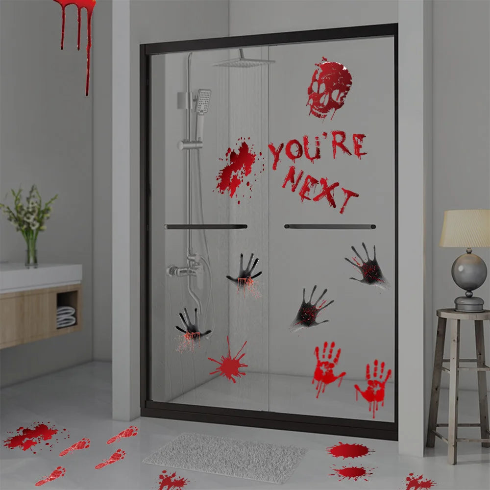 AUTOCOLLANTS MURAUX HALLOWEEN