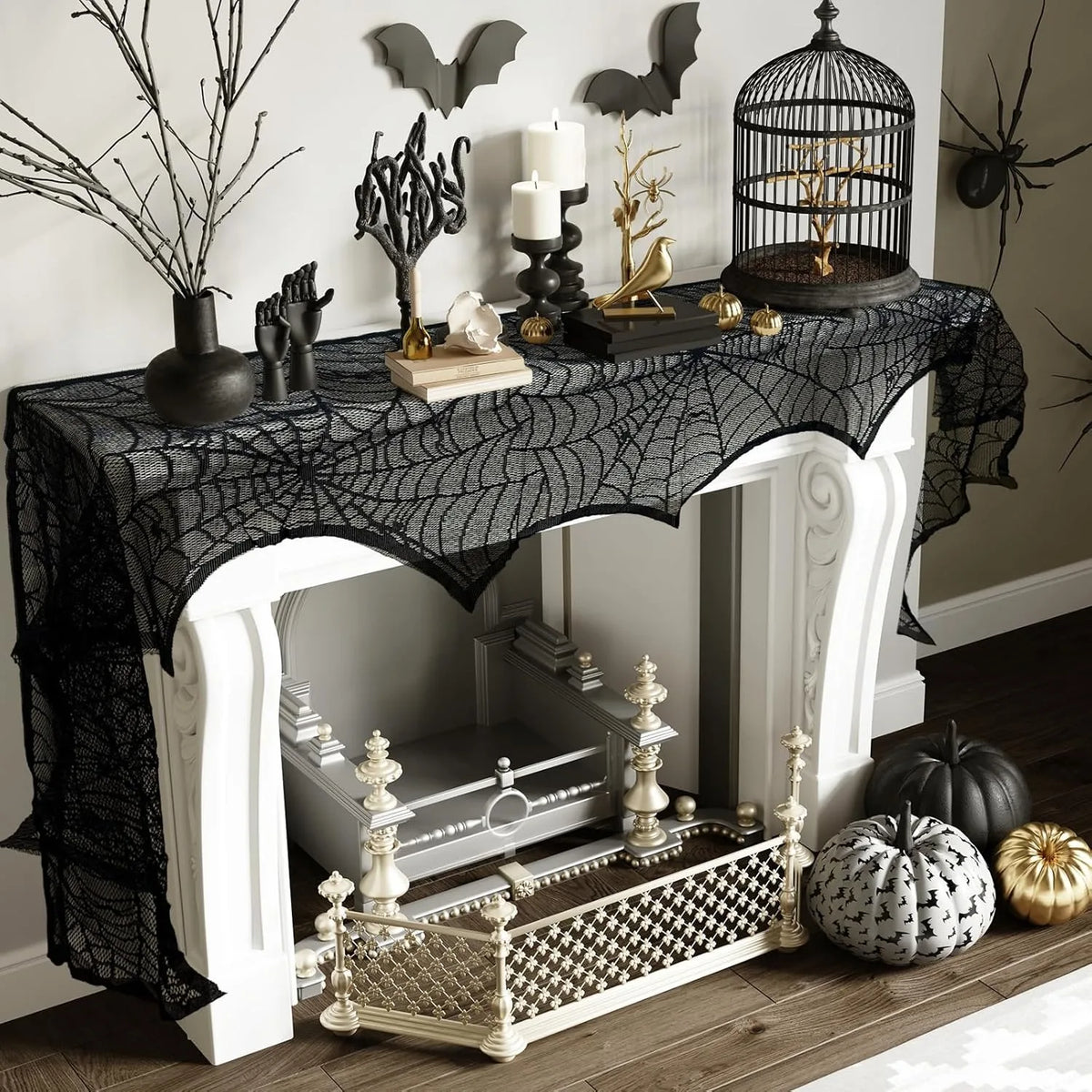 DECORATION TOILE D ARAIGNEE
