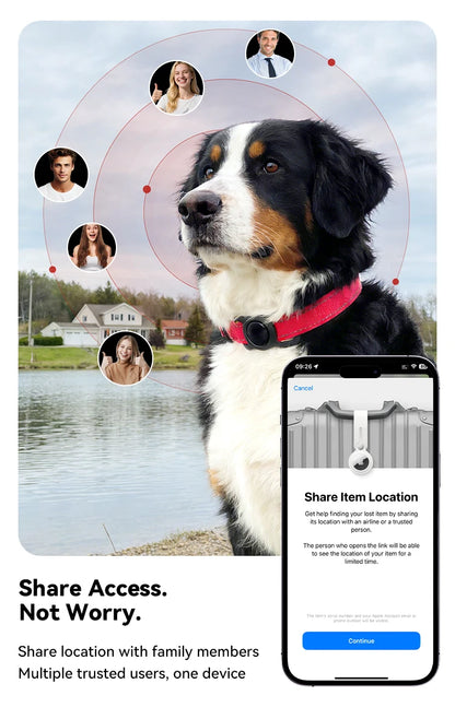 COLLIER GPS CHIEN ( compatible apple)