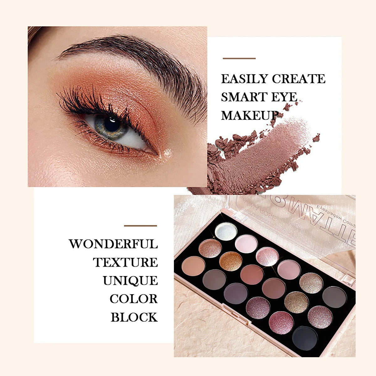 PALETTE FARD A PAUPIERE PAILLETTES