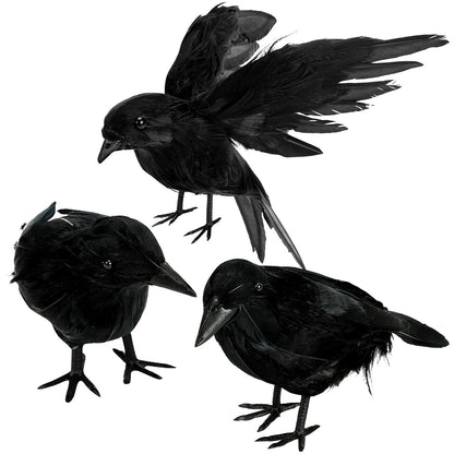 STATUE CORBEAU ARTIFICIEL