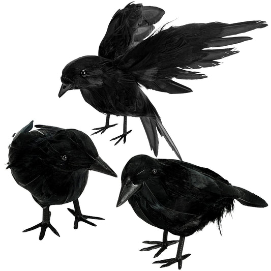 STATUE CORBEAU ARTIFICIEL