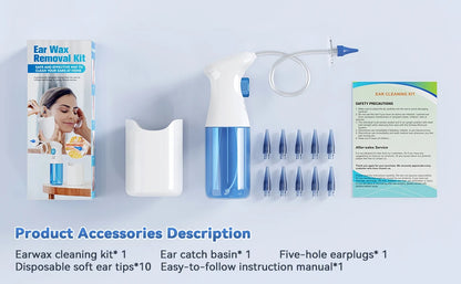 NETTOYEUR OREILLE POMPE A EAU