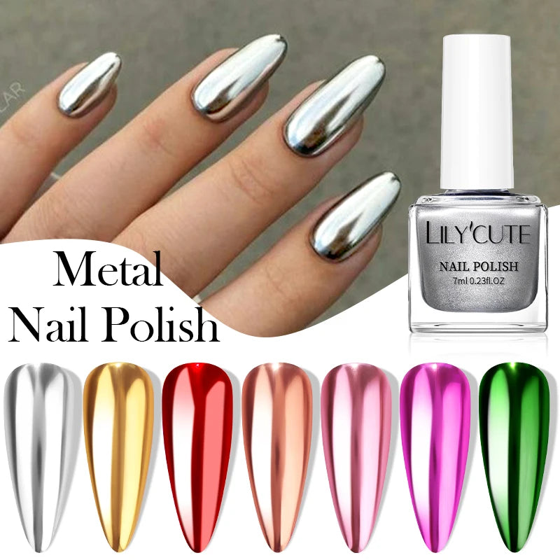 VERNIS METALLIQUE ( pas gel)