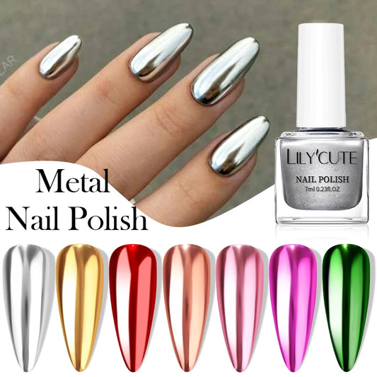 VERNIS METALLIQUE ( pas gel)