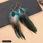 BOUCLES D'OREILLES PLUME