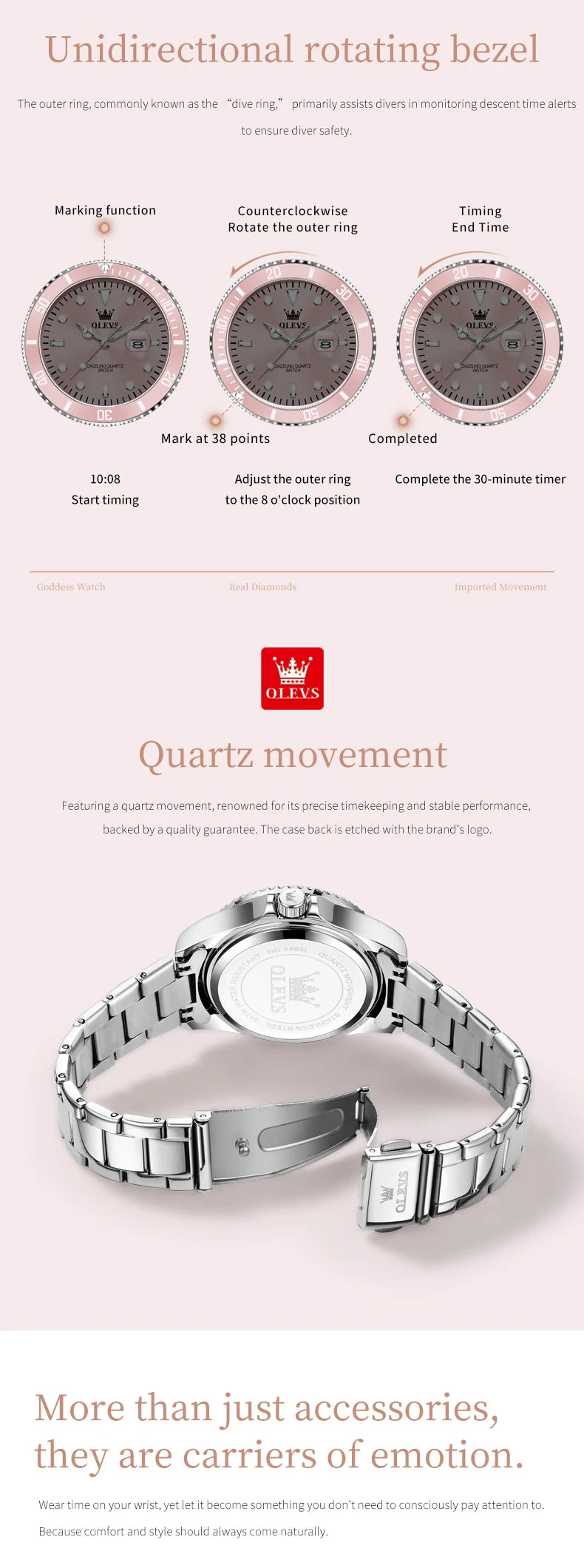 MONTRE FEMME NEPTUNE