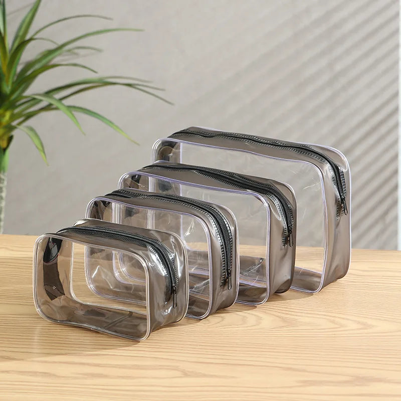 TROUSSE A COSMETIQUE TRANSPARENTE