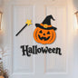 AUTOCOLLANT PORTE D ENTREE HALLOWEEN