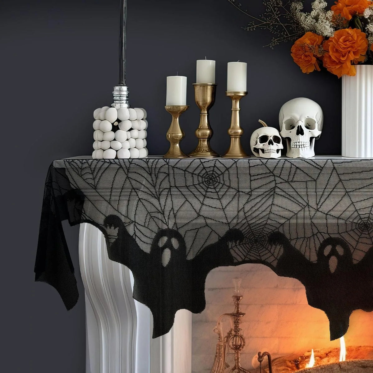 DECORATION TOILE D ARAIGNEE