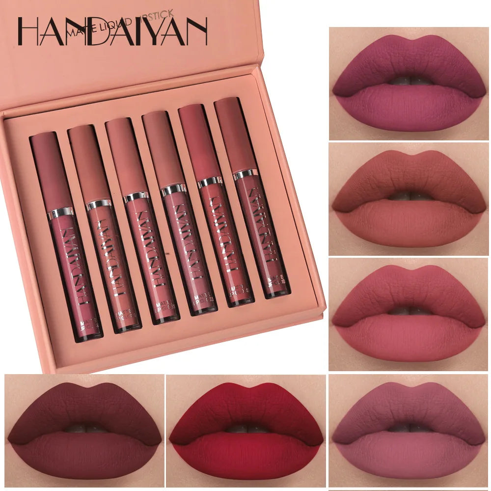 COFFRET 6 LIPSTICKS MAT