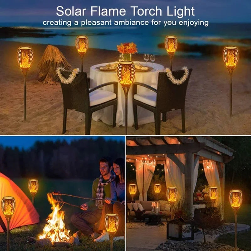LAMPE TORCHE SOLAIRE