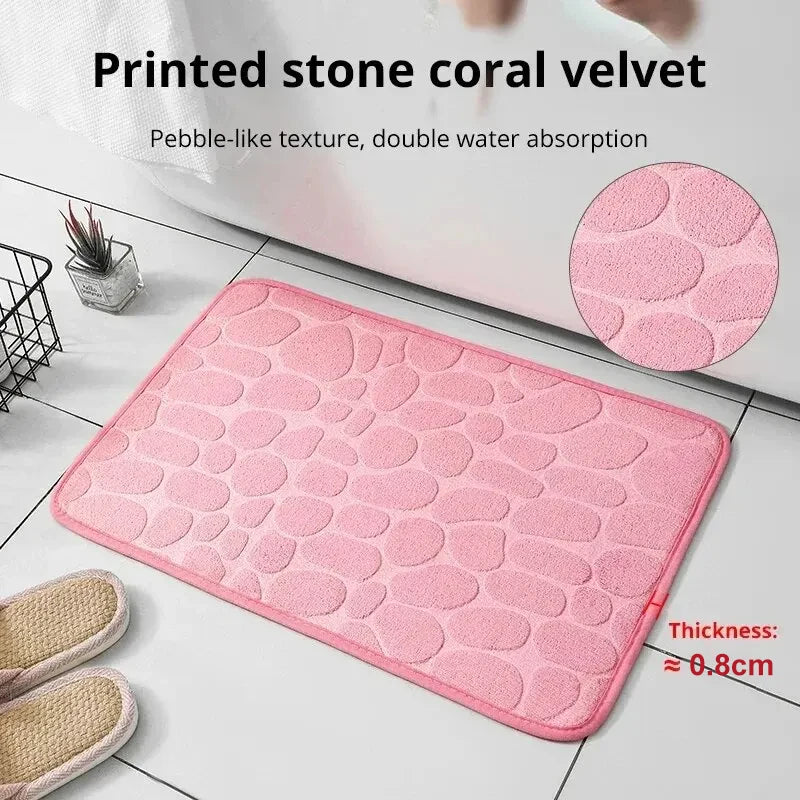 TAPIS DE BAIN GALET