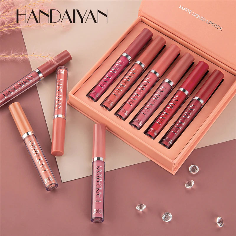 COFFRET 6 LIPSTICKS MAT