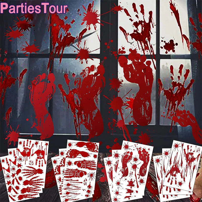 AUTOCOLLANTS MURAUX HALLOWEEN