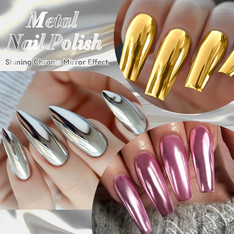 VERNIS METALLIQUE ( pas gel)