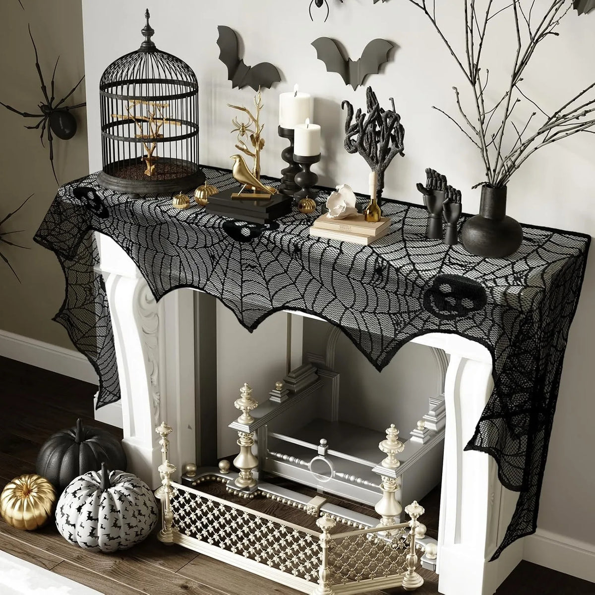 DECORATION TOILE D ARAIGNEE