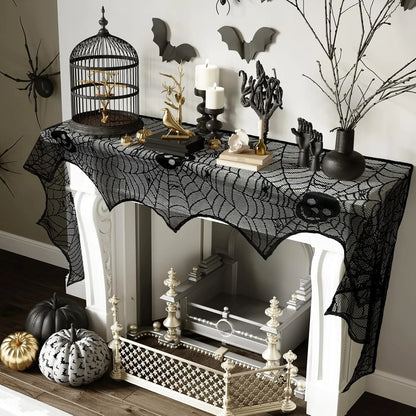 DECORATION TOILE D ARAIGNEE
