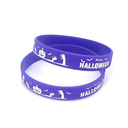 LOT BRACELETS SILICONE HALLOWEEN