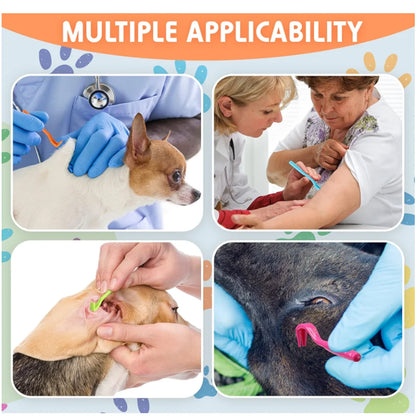 PINCE A TIQUES POUR ANIMAUX (x3)
