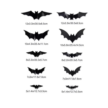 VEILLEUSES A LED CHAUVE SOURIS HALLOWEEN