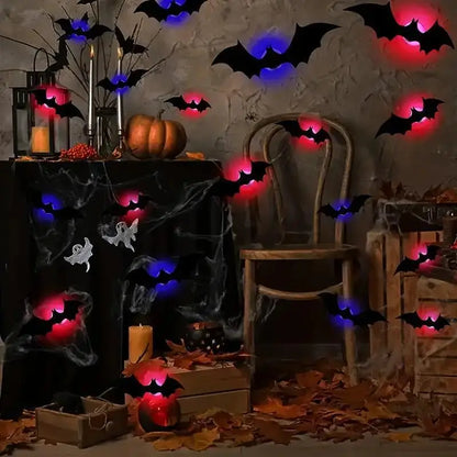 VEILLEUSES A LED CHAUVE SOURIS HALLOWEEN