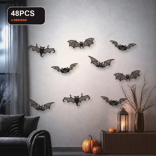 LOT DE 48 CHAUVES SOURIS MURALES