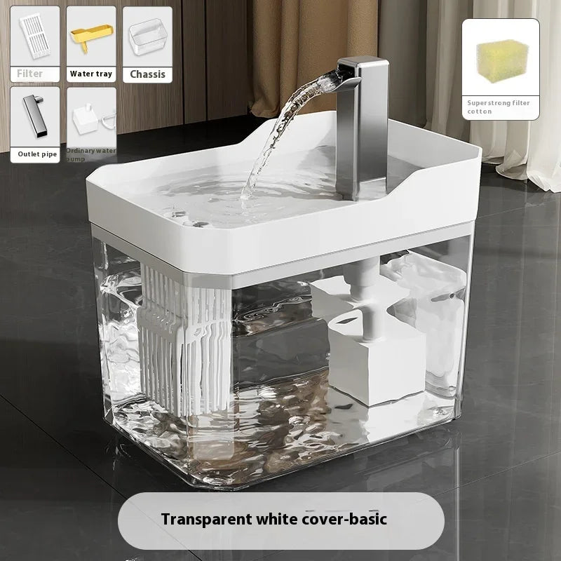 MANGEOIRE AUTOMATIQUE ET FONTAINE A EAU POUR CHAT