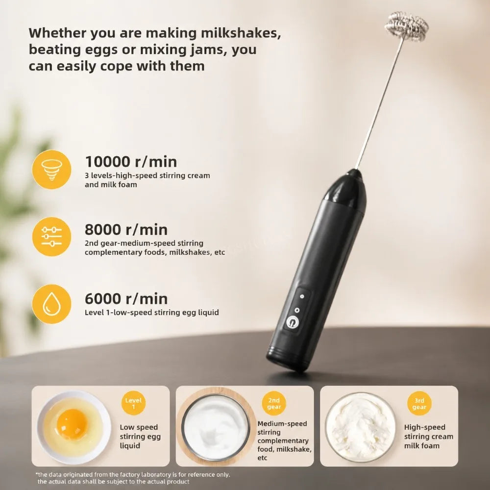 MINI MOUSSEUR A LAIT ELECTRIQUE