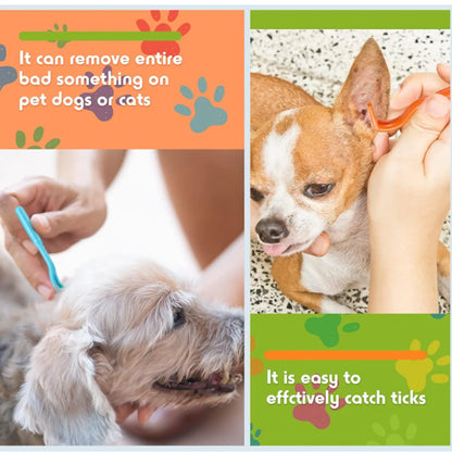 PINCE A TIQUES POUR ANIMAUX (x3)
