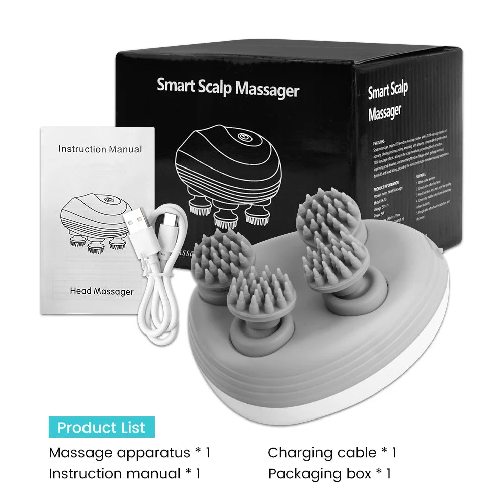 MASSEUR CUIR CHEVELU ELECTRIQUE
